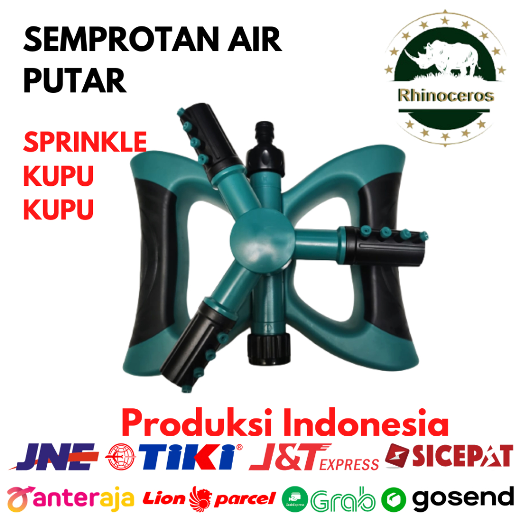 Semprotan Air Putar Sprinkle Water Rotary Sprinkler Water Sprayer Kupu Kupu