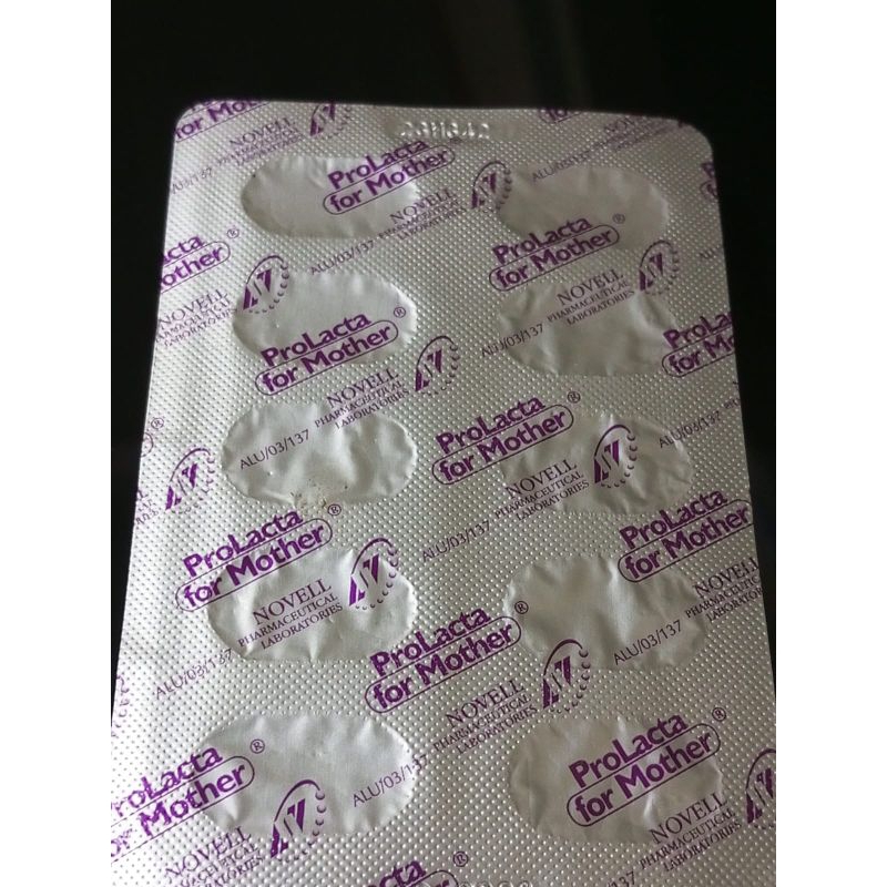 Jual prolacta for mother strip 10 kapsul | Shopee Indonesia