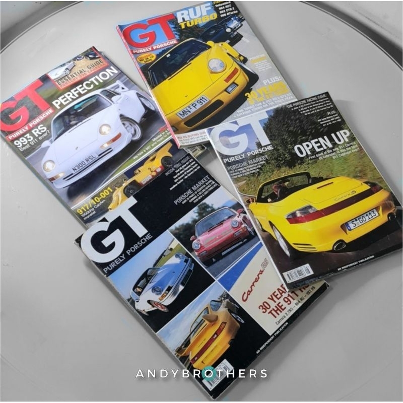 Jual Buku Majalah Magazine Katalog GT PURELY PORSCHE Original - HARGA ...