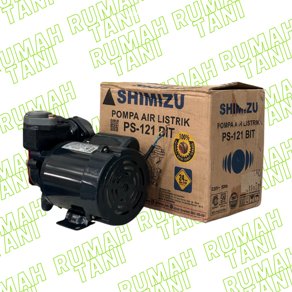 Jual POMPA AIR LISTRIK SHIMIZU PS-121-BIT/POMPA AIR SUMUR DANGKAL NON ...