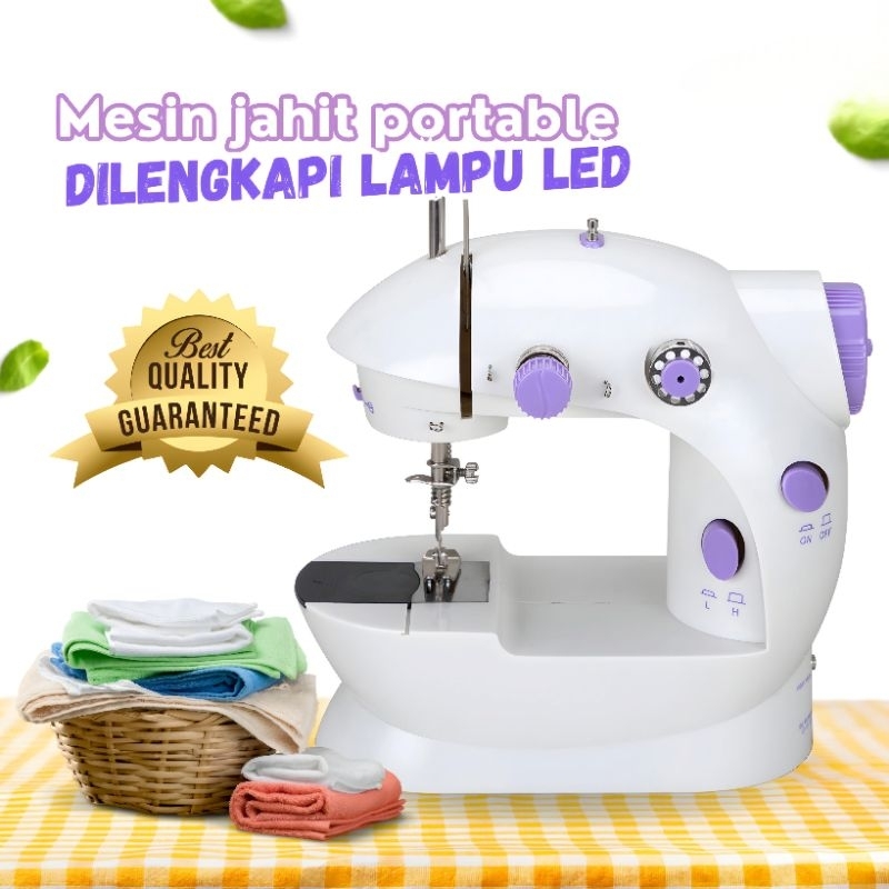 Jual Mesin Jahit Mini Sewing Machine Portable Multifungsi Efisien ...