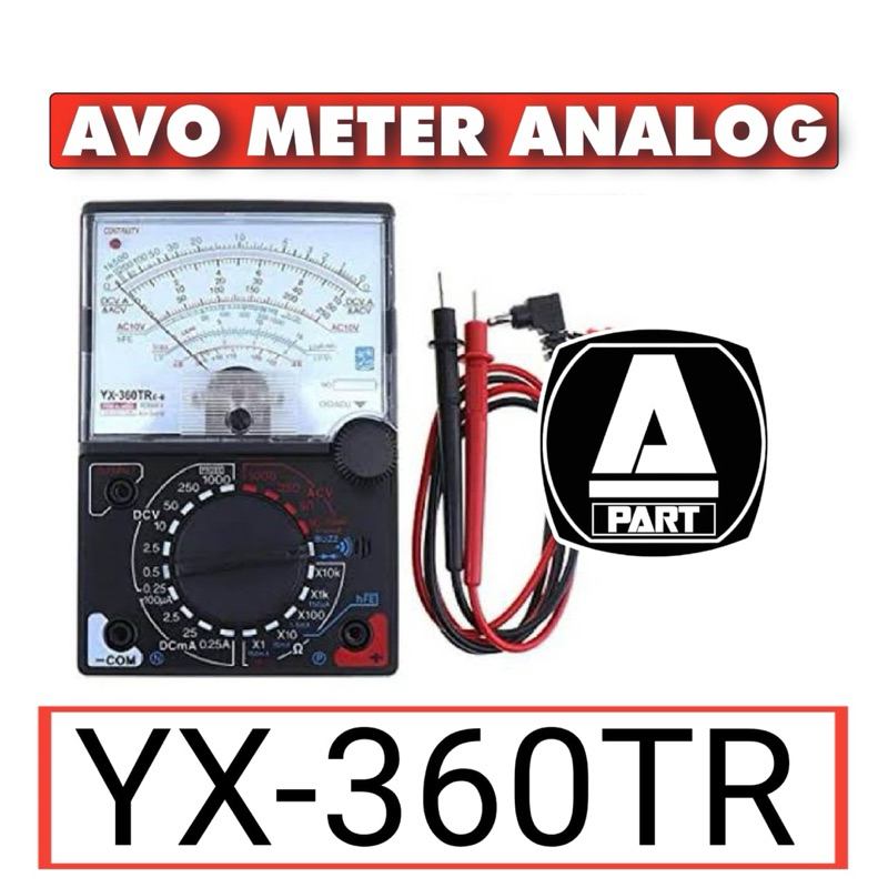 Jual AVO METER MULTITESTER ANALOG MANUAL SANWAI YX-360TR | Shopee Indonesia
