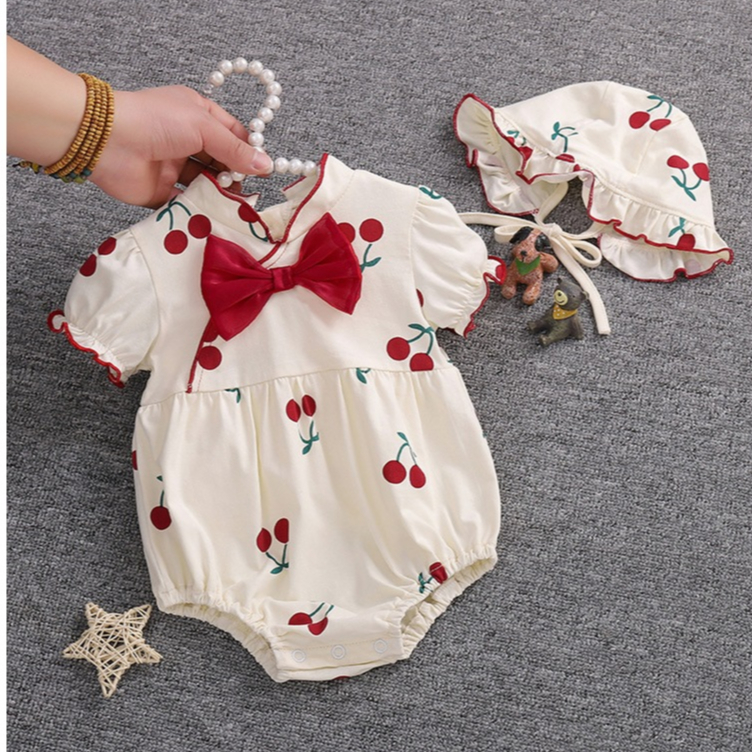 Jual Set Jumper Bayi Free Bandana Jumpsuit Romper Bayi Newborn