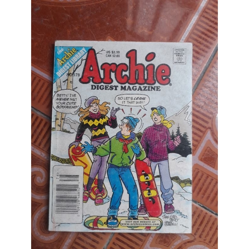 Jual KOMIK THE ARCHIE DIGEST LIBRARY : ARCHIE DIGEST MAGAZINE VOL 178 ...