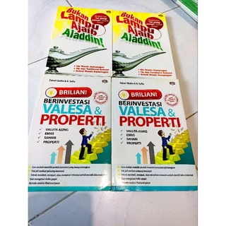 ( PROMO BUKU MURAH ORIGINAL ) BUKU BISNIS / INVESTASI / BUKAN LAMPU AJAIB ALADDIN / BERLIAN BERINVESTASI VALESA & PROPERTI / ZAINAL ABIDIN & H. SOFIA / LUCIA E. YUSMINTAWATI / BEST SELLER /
