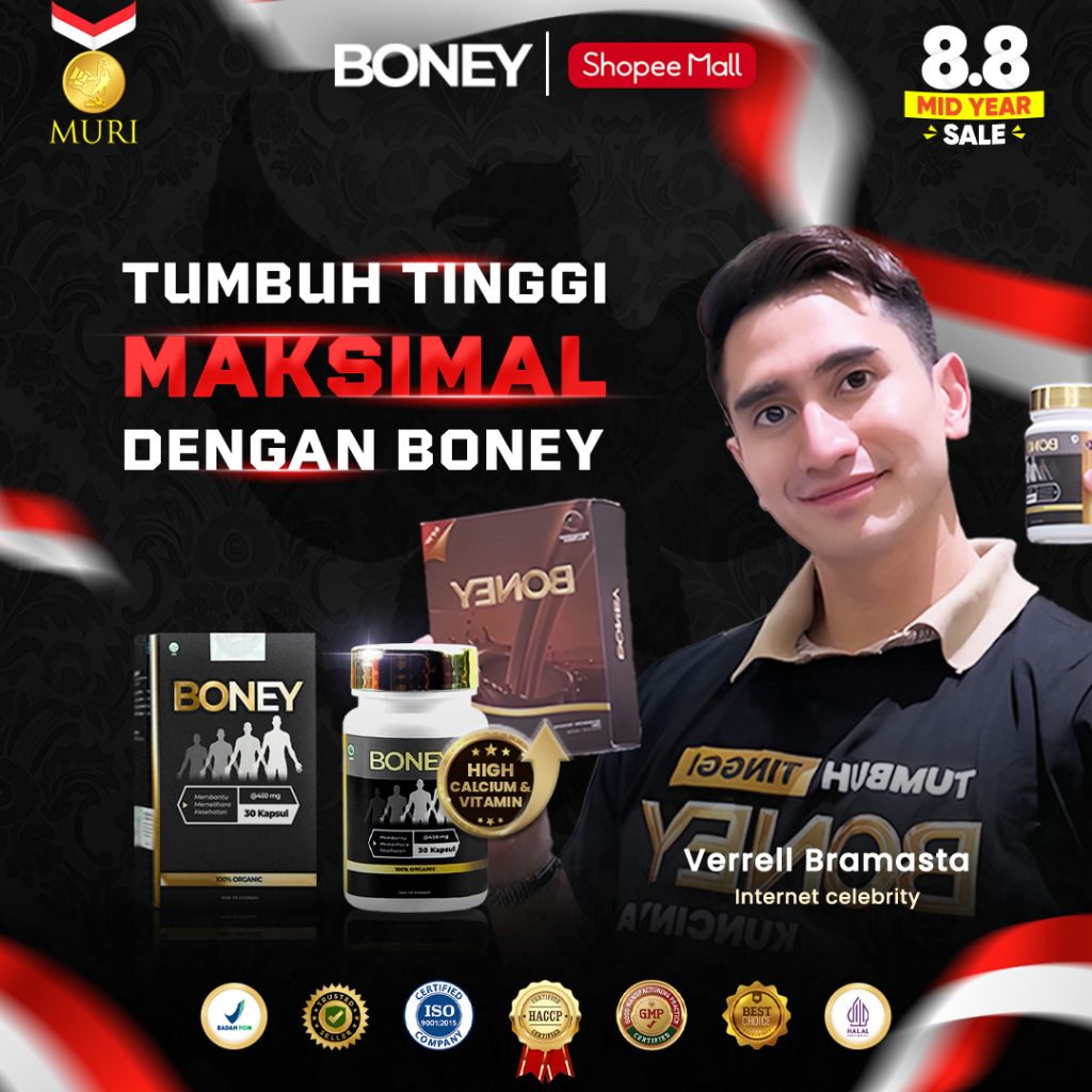 Jual Boney Paket Super Hemat Botol Kapsul Peninggi Herbal