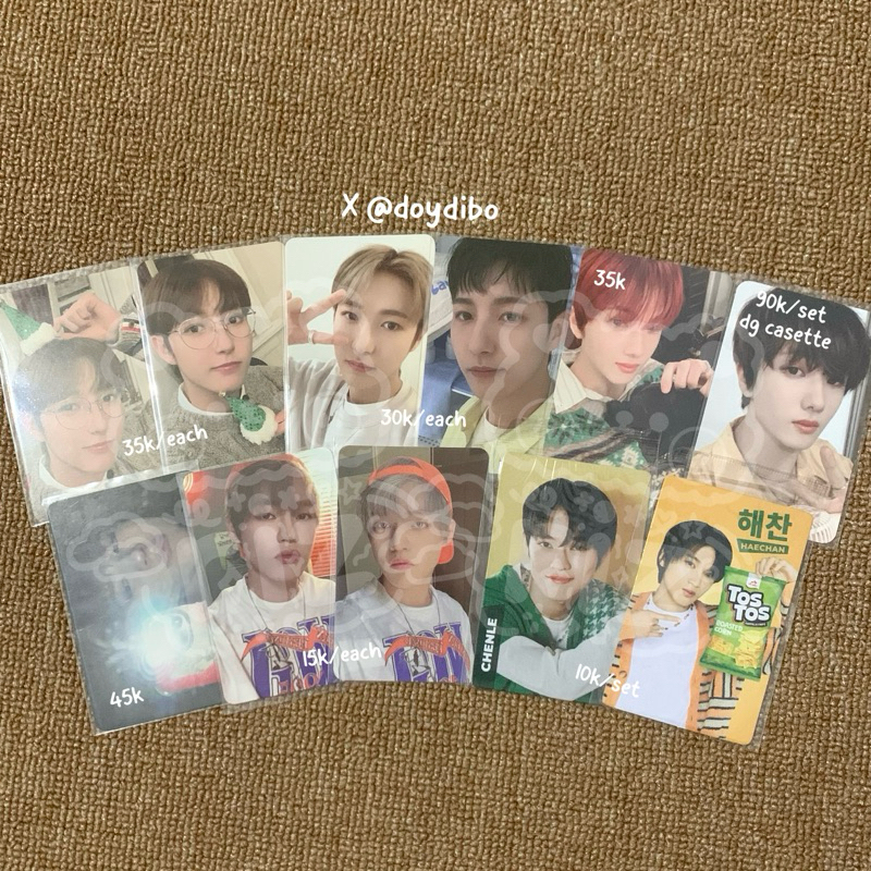 Jual [BACA DESC] jeno mixtape beatbox, renjun md laundry shop, dream ...