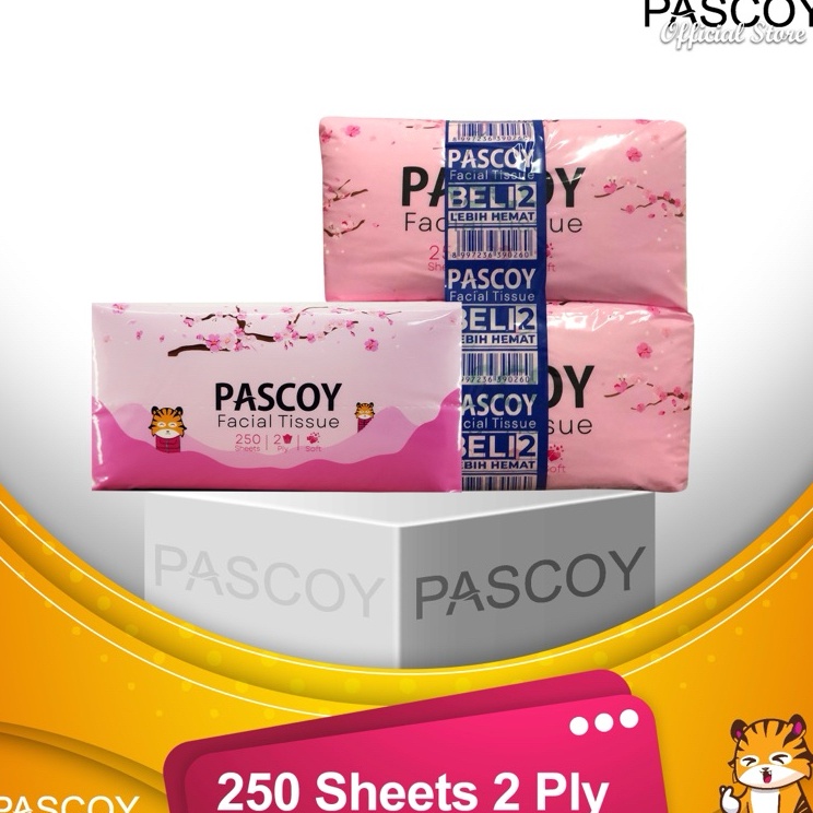Jual Kejar Promo Pascoy Facial Tissue 25 Sheets Sakura 2ply Bundle Beli ...