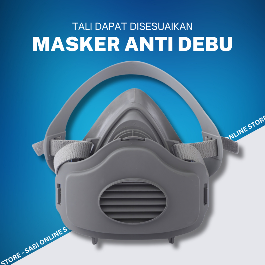 Jual MASKER CAT SEMPROT POLUSI ANTI DEBU / DUST FILTER RESPIRATOR PM2.5 ...