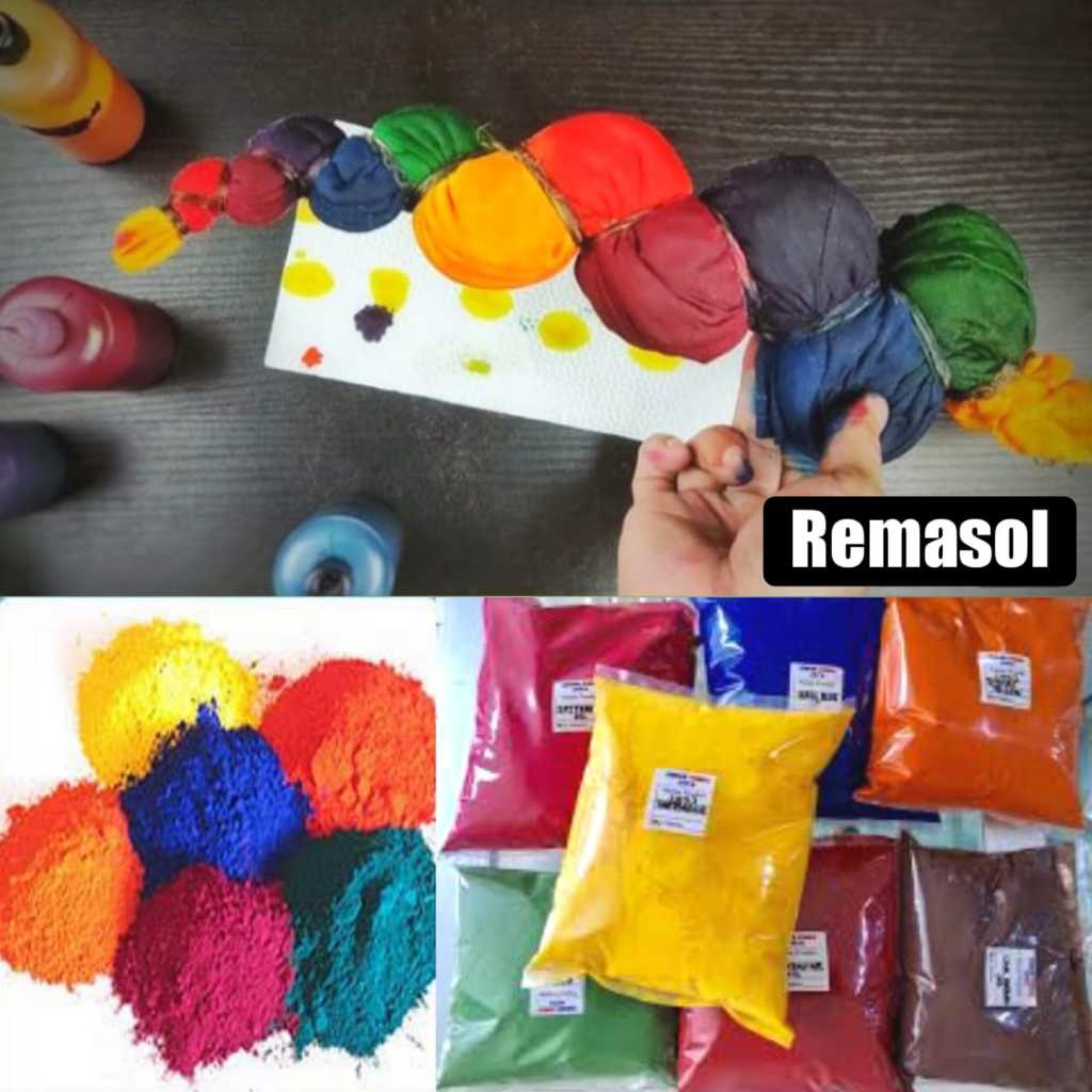 Jual Pewarna kain Pewarna pakaian [ Remasol ] Pewarna baju kaos celana ...