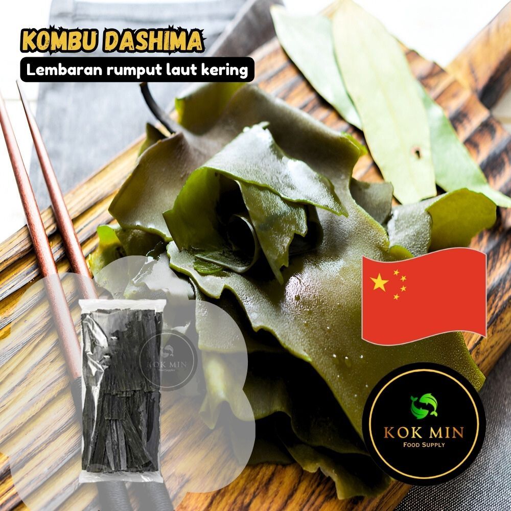 Jual Kombu Dashima / Lembaran Rumput Laut Kering - 25 gram | Shopee ...