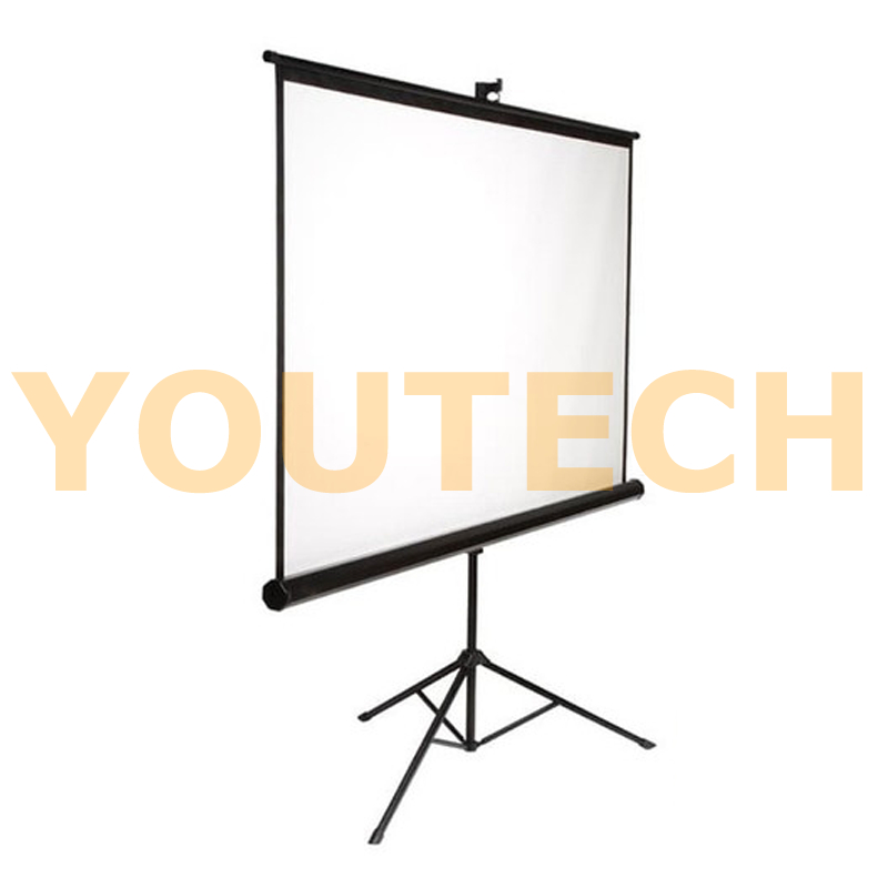 Jual Tripod Screen Projector 84 inch Rasio 1:1 - Layar Proyektor 84 ...