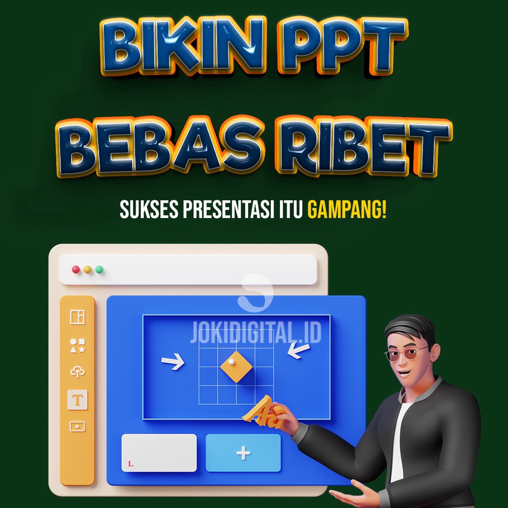 Jual Terbaru Pembuatan Power point Template PPT Morph Aesthetic Animasi