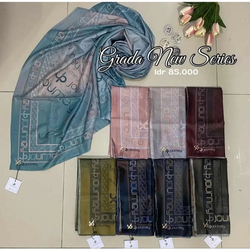 Jual Journey Scarf Reguler/hijab branded/Journey Gradasi | Shopee Indonesia