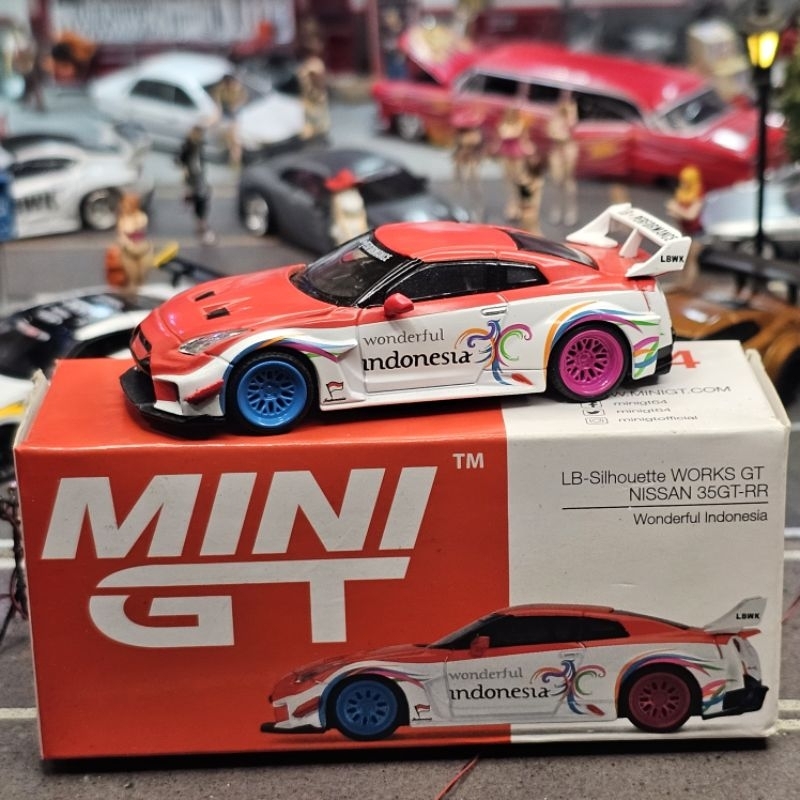 Jual mini gt lb silhouette works gt nissan 35gt RR wonderful indonesia ...