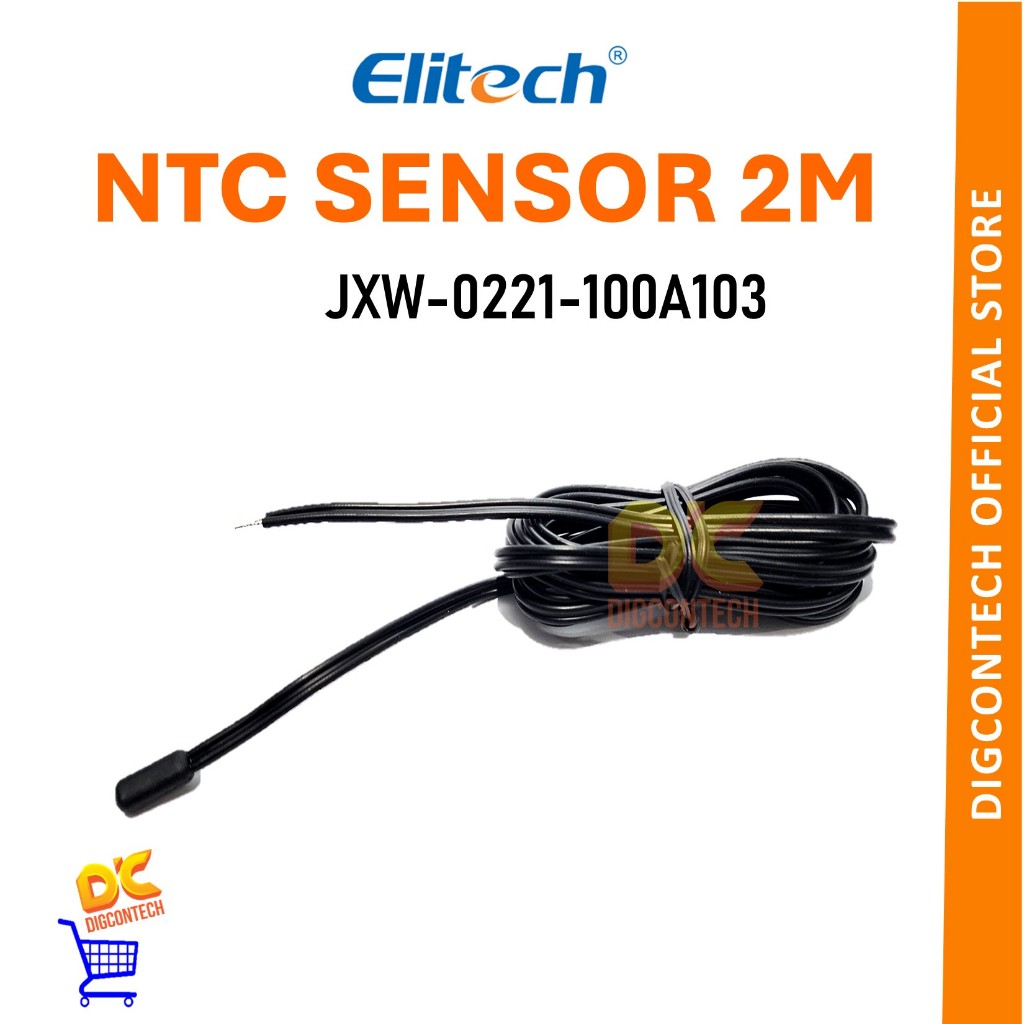 Jual Elitech NTC Sensor 2M Hitam | Shopee Indonesia