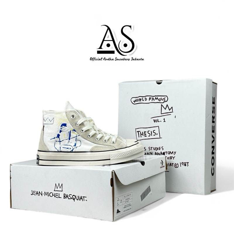 Converse 70s High x JM Basquiat Broken White
