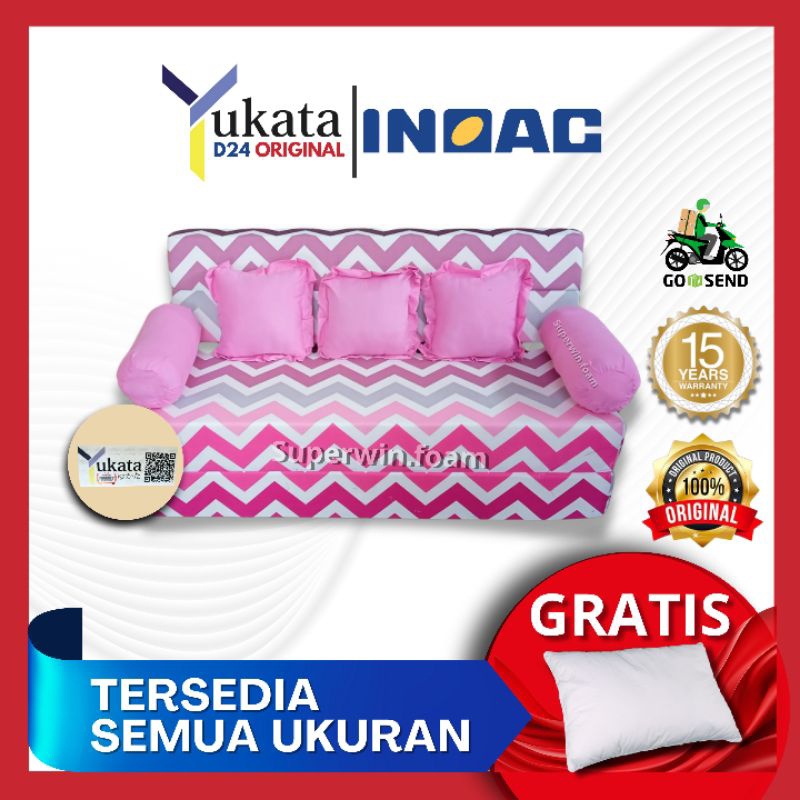 Jual Sofabed Busa Inoac Yukata Tebal 15&20cm Garansi 15Th Sofa Bed ...