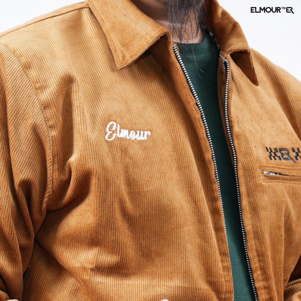 Jual Elmour Jaket Pria Work Jacket Corduroy Series | Shopee Indonesia