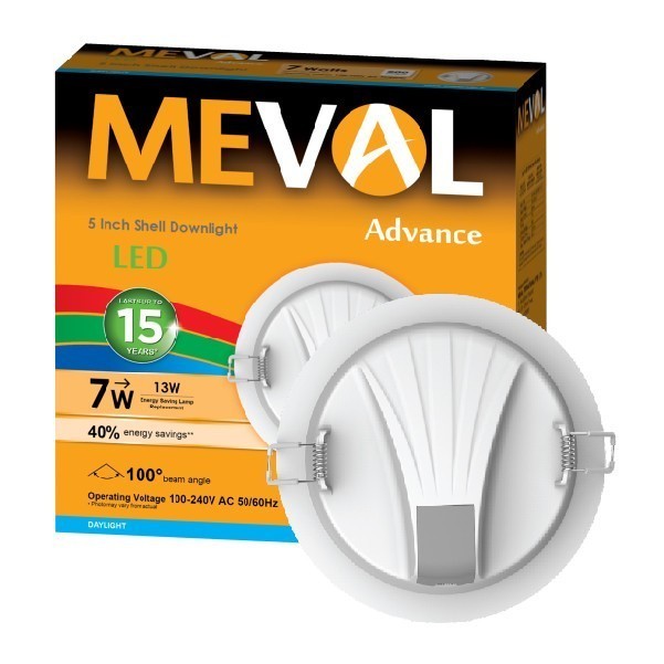 Jual MEVAL Lampu LED Shell Downlight Plafon Advance Series - INBOW ...