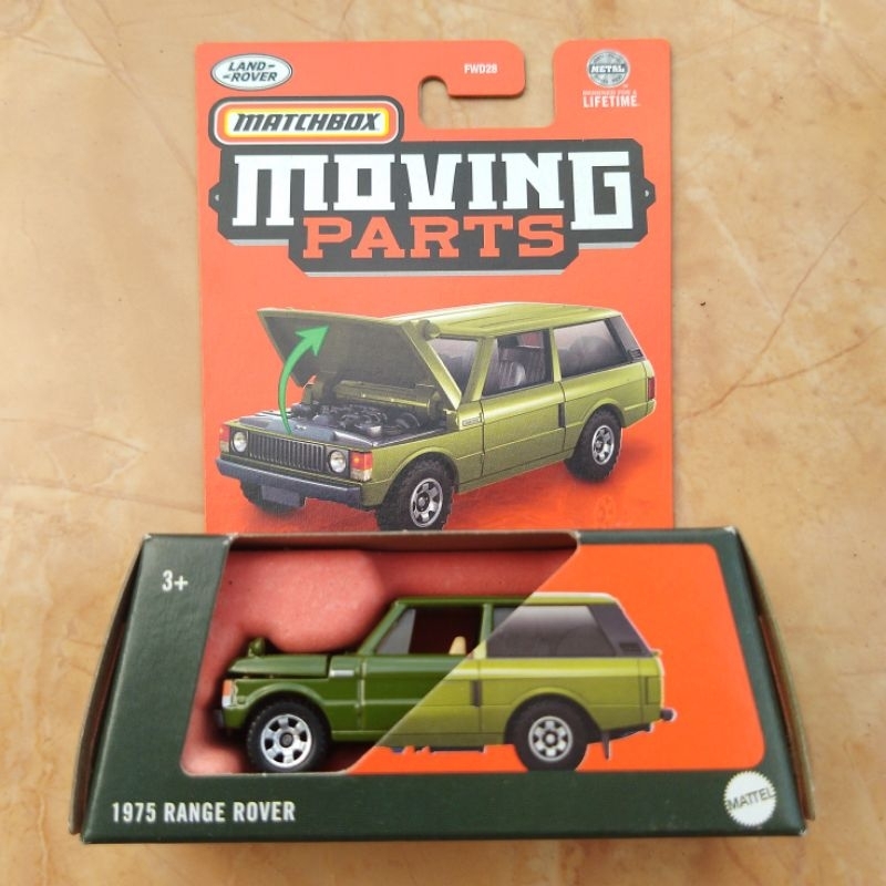 Jual Matchbox Moving Parts 1975 RANGE ROVER hijau | Shopee Indonesia