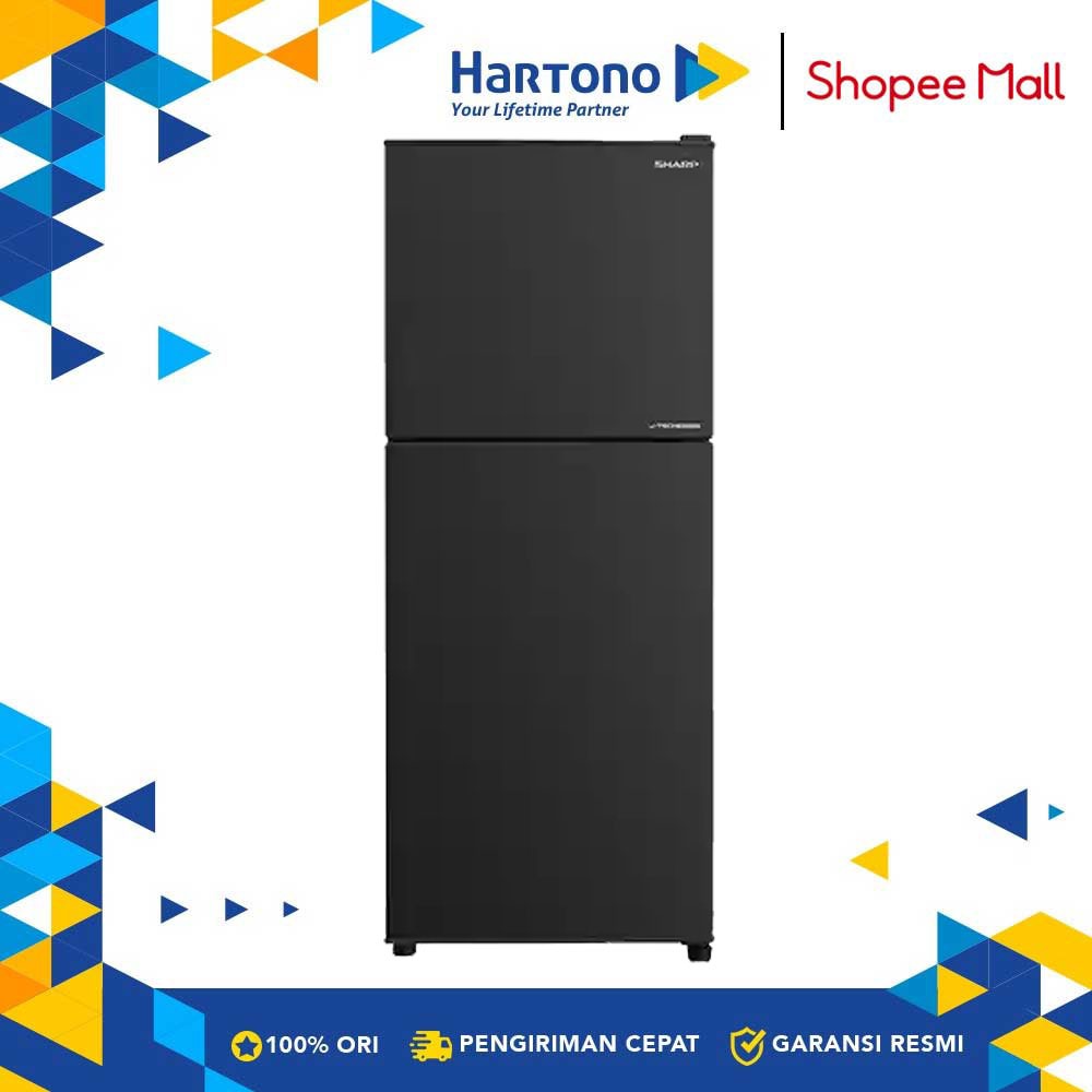 Jual Sharp Kulkas Kecil 2 Pintu Small 2 Door Refrigerator SJ246SIGK ...