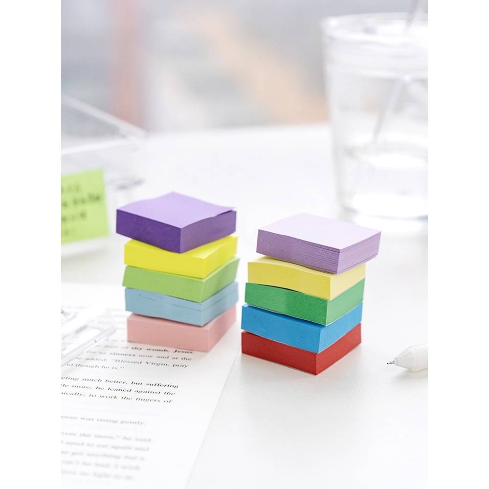 Jual Catatan Memo Sticky Notes Warna Makaron Lucu notes empelan kertas ...