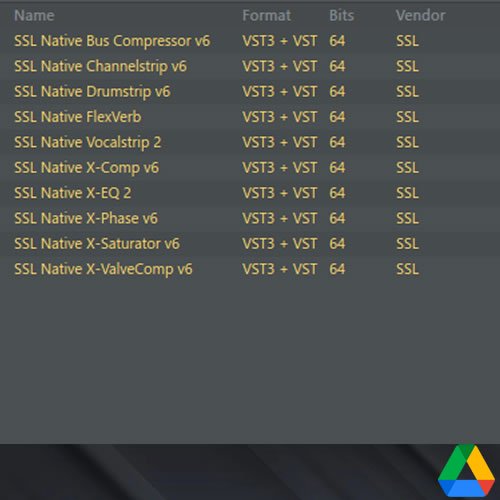 Jual Solid State Logic SSL Native Plugins v6.5 Full version WiN ...