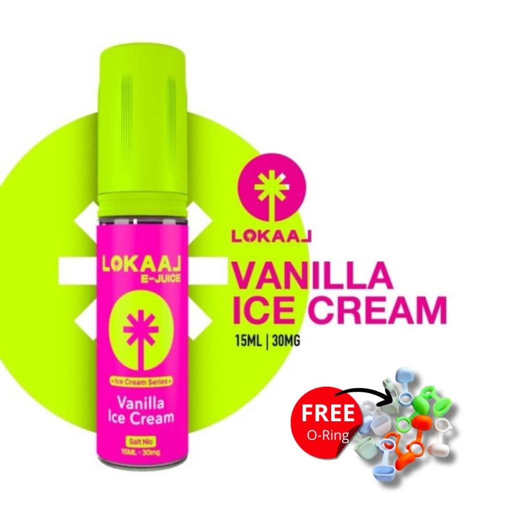 Jual LOKAAL Liquid 15ml 30mg I Liquid Ice Cream Series Enak Murah I 