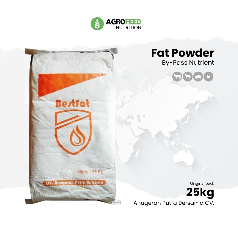 Jual BESTFAT Fat Powder 25kg CCO Corn Oil Peningkat Energi Metabolisme ...