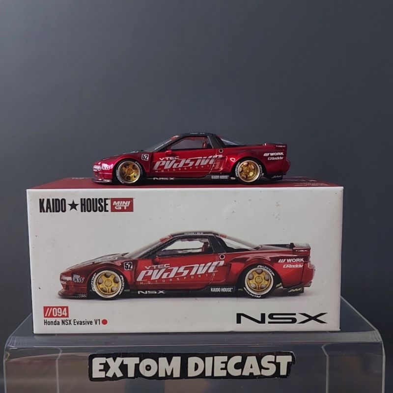 街道ハウス Honda NSX Evasive V2 (チェイス) KAIDOHOUSE Honda NSX Evasive V2 Blue (KHMG137) | Chase