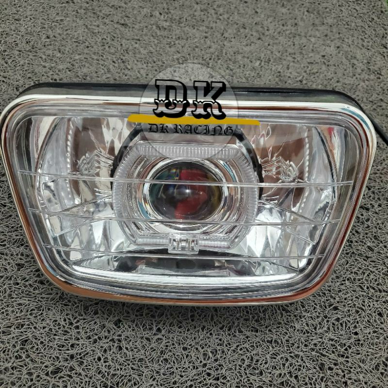 Jual DAYMAKER RX KING NEW OVAL REFLEKTOR HEAD LAMP DEPAN BILED LED ...