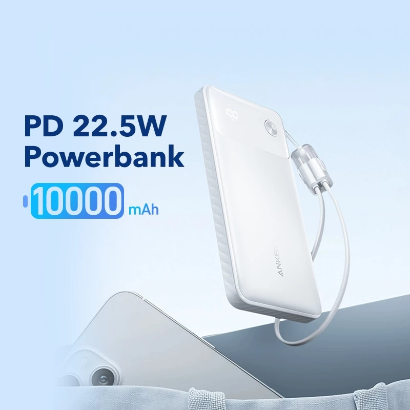 Anker Power Bank 10,000mAh 22.5W Fast Charging