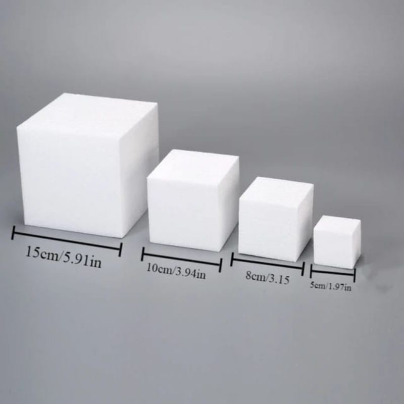 Jual Styrofoam kubus 10x10x10 styrofoam custom | Shopee Indonesia