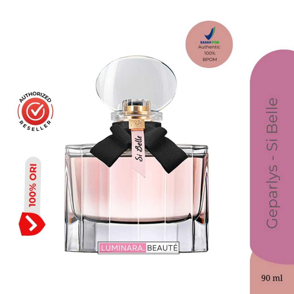 Jual GEPARLYS Si Belle Parfum Natural Spray Original Paris EDP