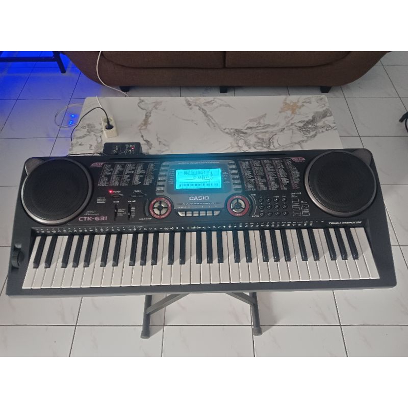 keyboard CASIO CTK 631 Kondisi normal dan mulus made in mexico