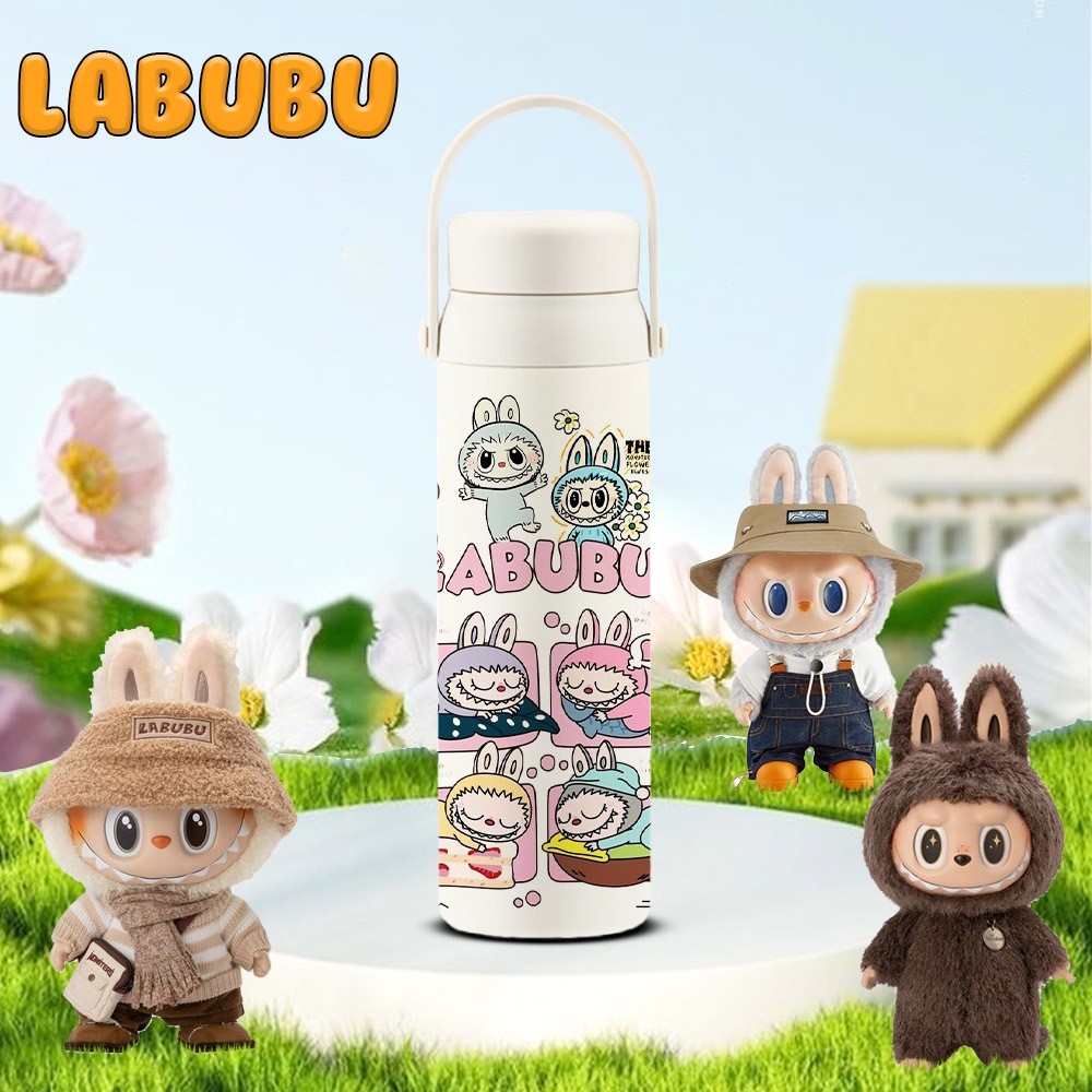 Jual CUSTOM TERMOS LABUBU SERIES PREMIUM KAPASITAS 500 ML TUMBLER TAHAN ...