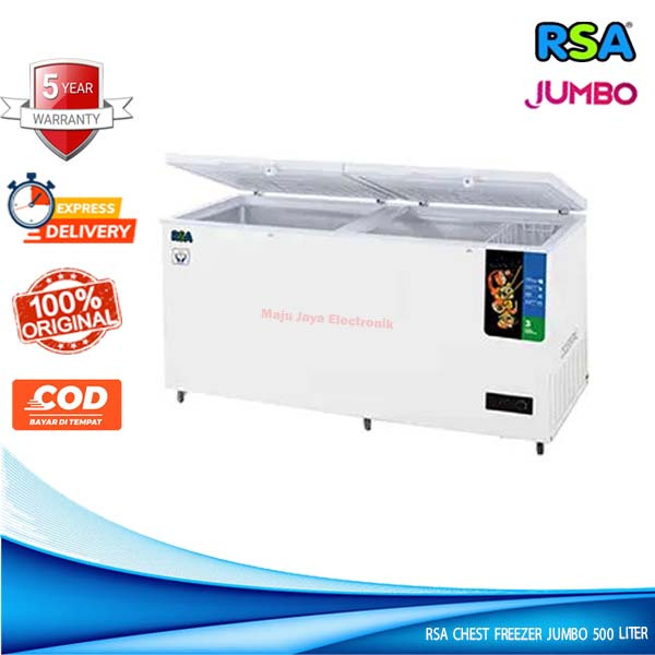 Jual CHEST FREEZER RSA By GEA CF 600 Cooler Box Low Watt 500 Liter ...