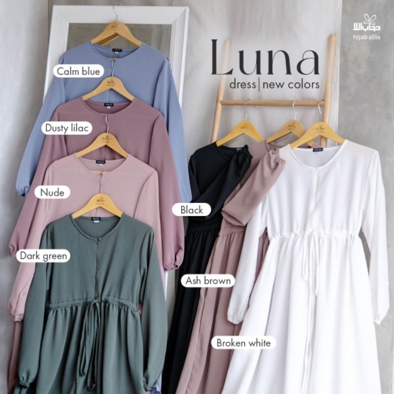 Jual Gamis Luna Hijab Alila Shopee Indonesia
