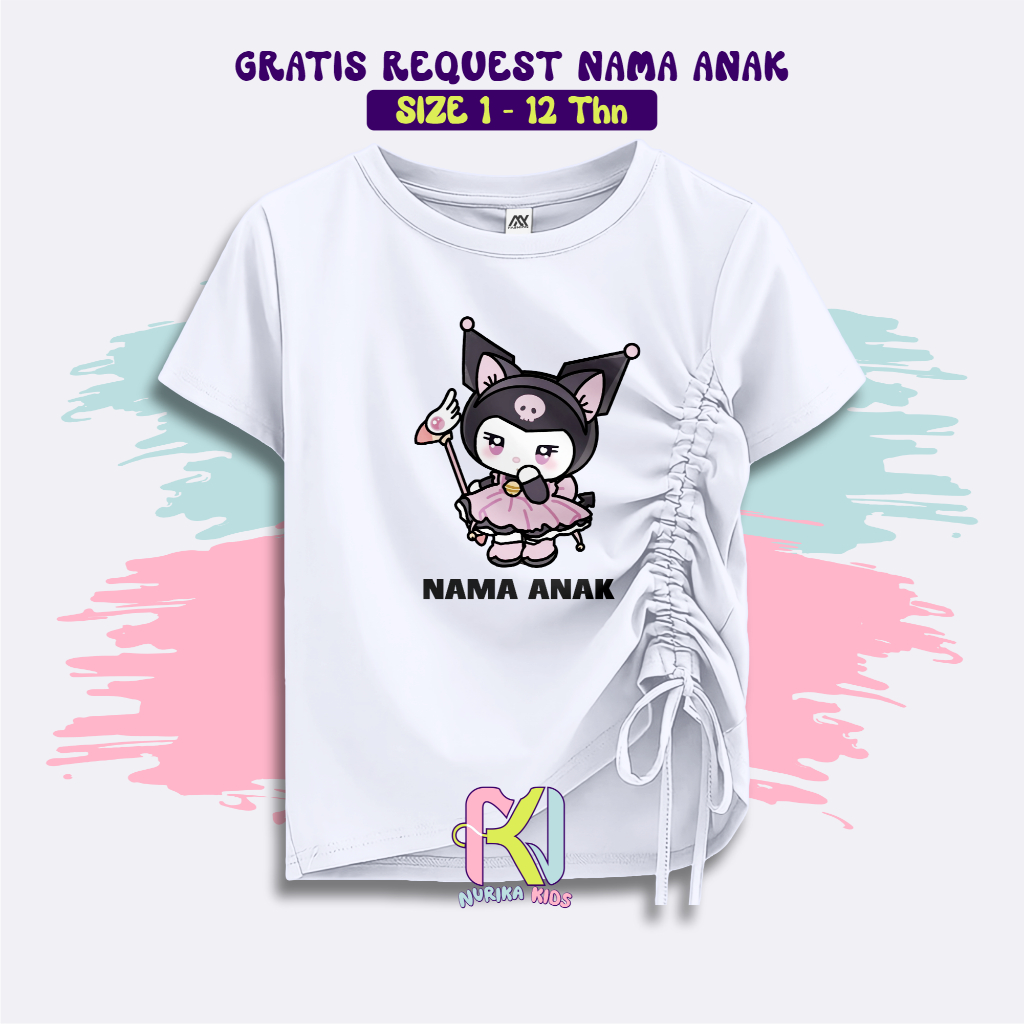 Character Parasut Kuromi Skort Anak Perempuan