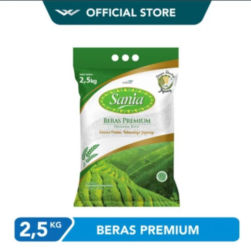 Jual RB Sania Beras Premium 2,5 kg | Shopee Indonesia