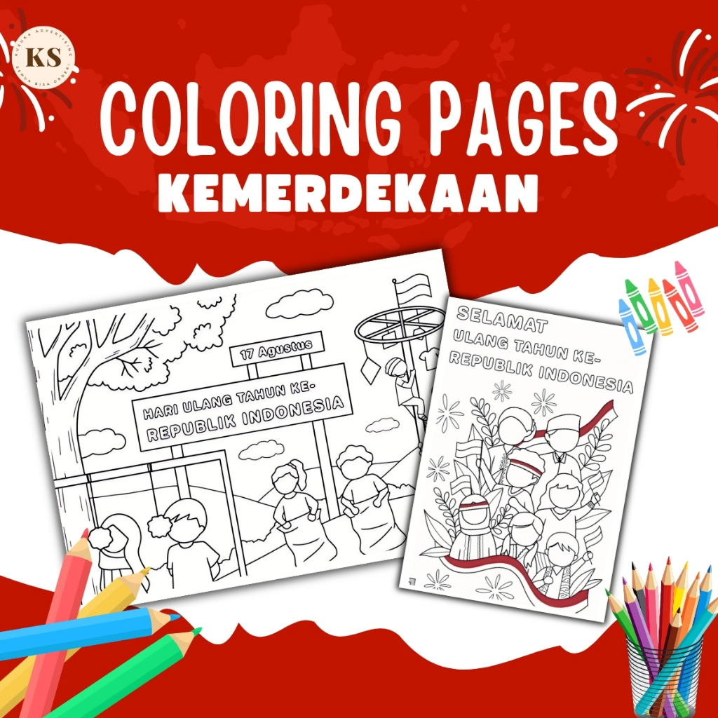 Jual Gambar Sketsa Mewarnai Anak Drawing Sketch Coloring Page Tema ...