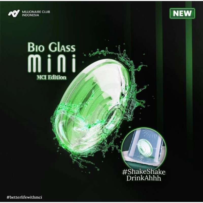 Jual BIO GLASS MINI/BIG (biovortex) | Shopee Indonesia