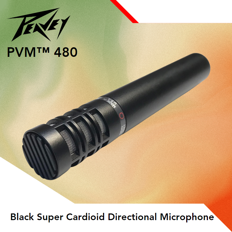 Jual Microphone Condenser Peavey PVM 480 PVM480 PVM-480 Black Super ...