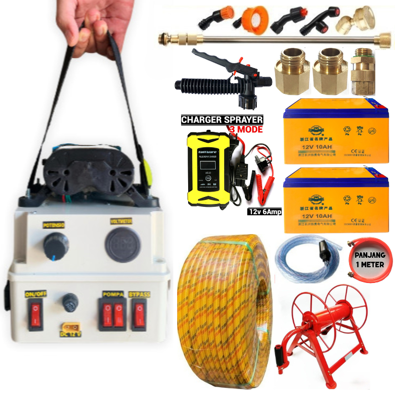 Jual Paket lengkap pompa box Sprayer Pertanian perkebunan tinggal pakai ...