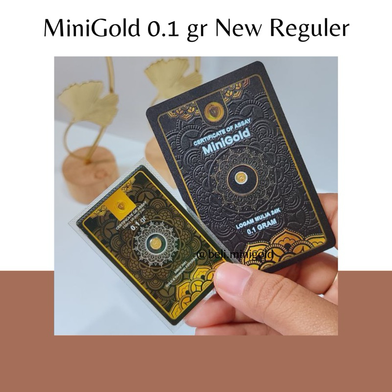 Jual Mini Gold 0,1 Gram | Shopee Indonesia