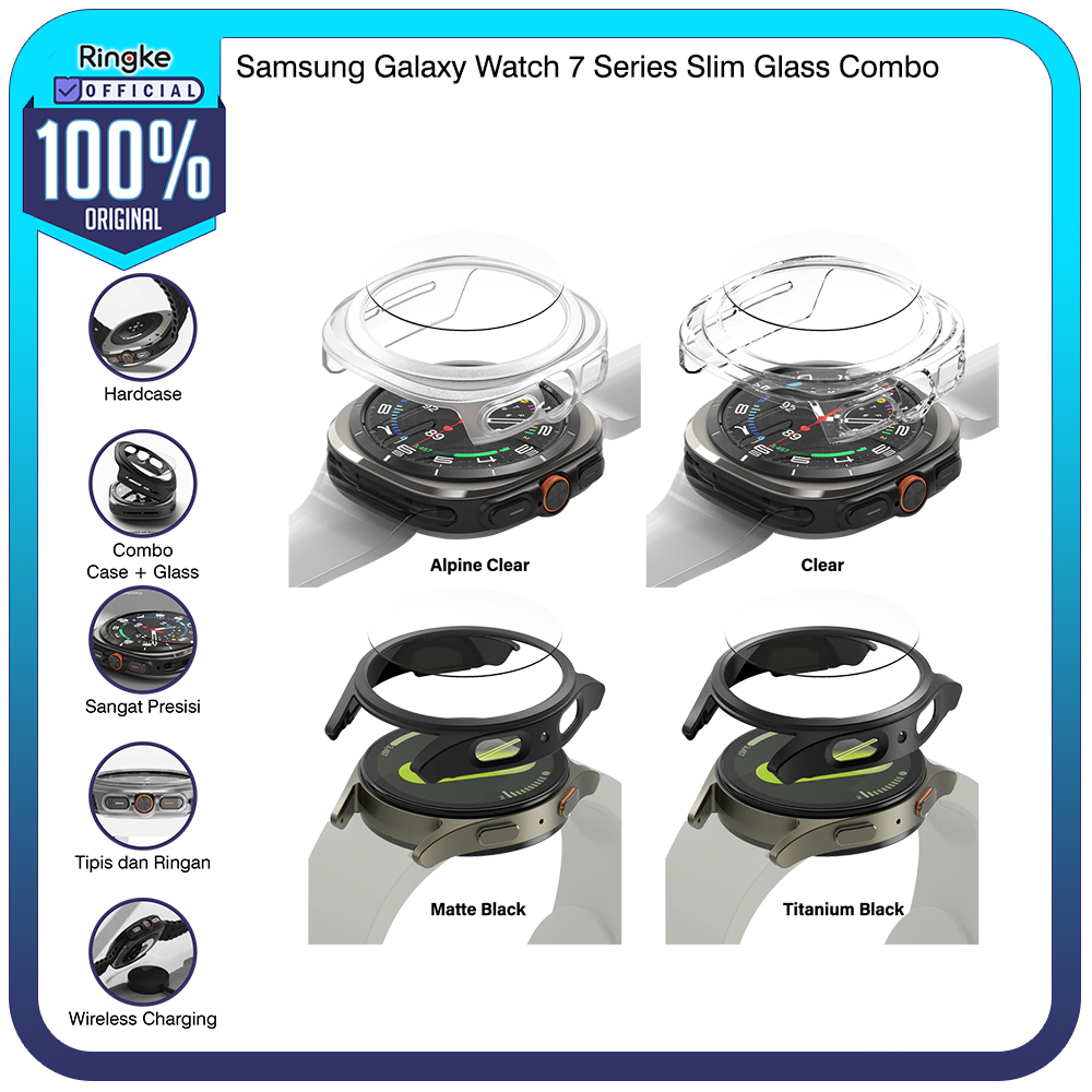 Jual Casing Ringke Samsung Galaxy Watch 7 Ultra 47mm / Watch 7 40mm ...