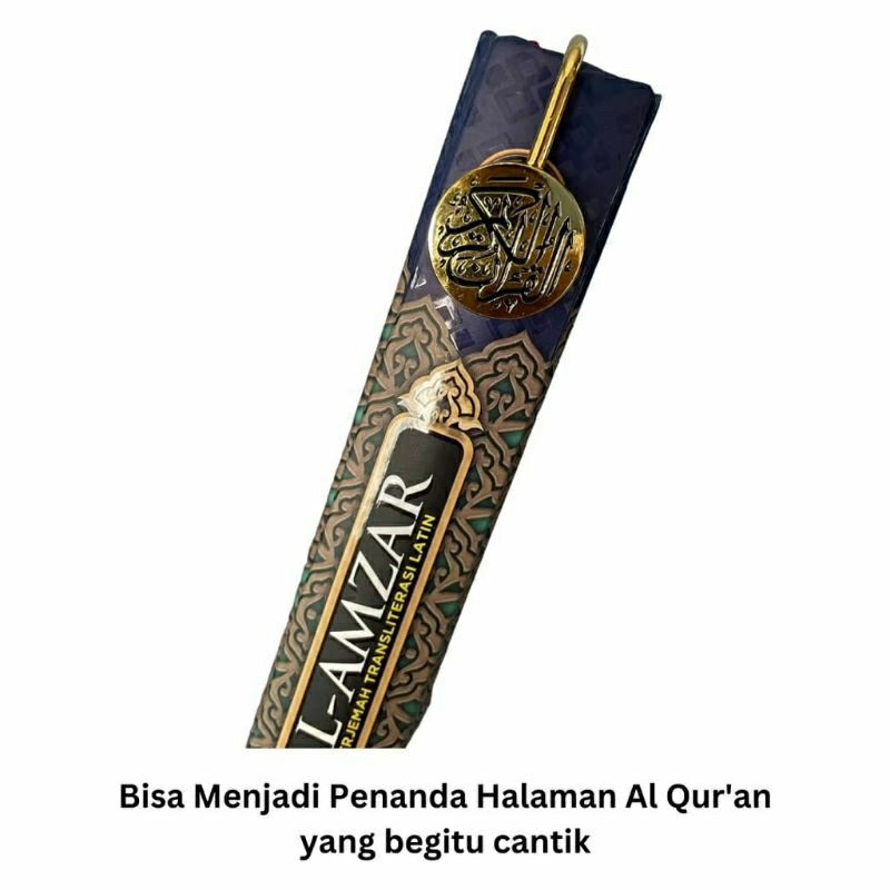 Jual Quran Bookmark Penanda Al Quran Bahan Logam Alloy Dengan Gift box ...