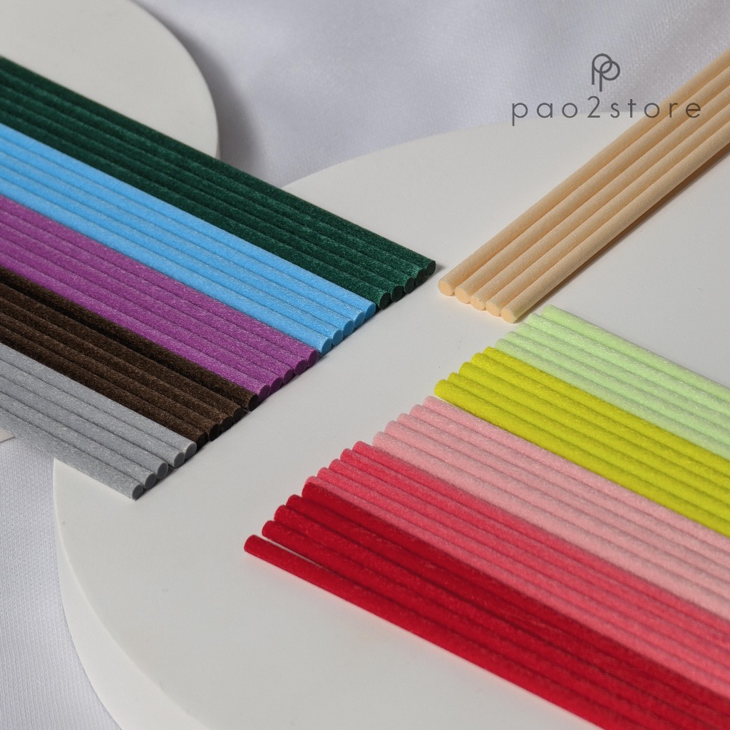 Jual Reed Diffuser Stick Warna Warni 3mm x 20cm ( 3 x 200 mm ) / Aroma ...