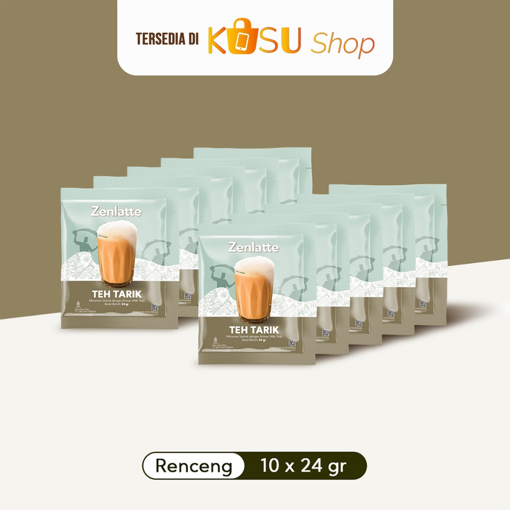 Jual Zenlatte Teh Tarik - Renceng | Shopee Indonesia